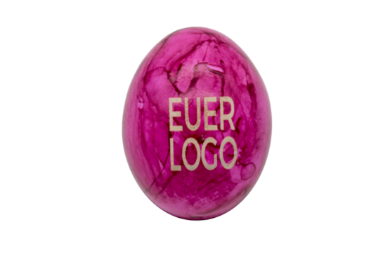 Magenta Logo-Osterei